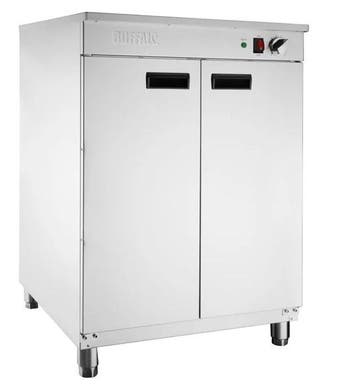 RVS Bordenwarmer 85x60x60cm – Zilver – 3 Planken - 120 b, Verzenden, Nieuw in verpakking
