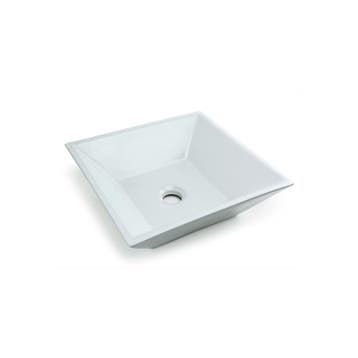 Sani Royal Waskom Keramiek Trento 38,5x38,5x12 cm, Doe-het-zelf en Verbouw, Sanitair, Nieuw