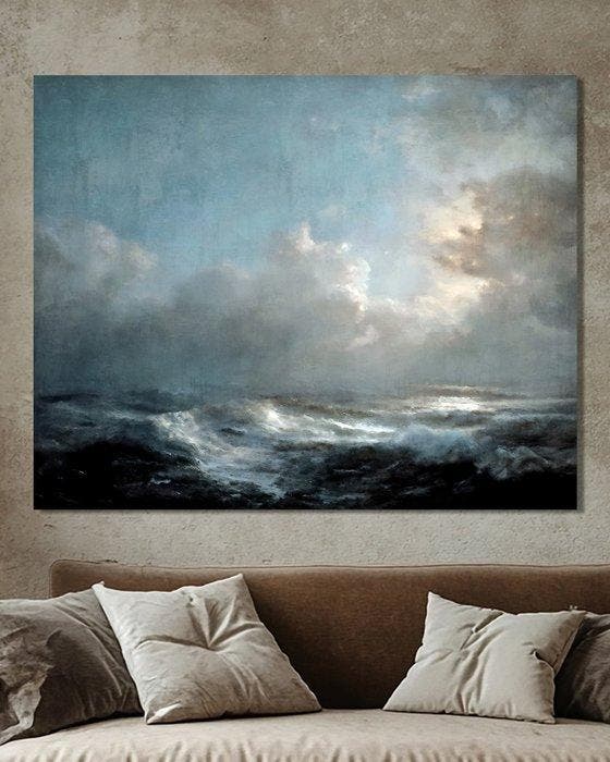 Chrystian Milanowski - The Great Waters - XL, Antiek en Kunst, Kunst | Designobjecten