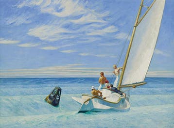 Kunstdruk Edward Hopper Ground Swell 1939 70x50cm, Verzenden, Nieuw