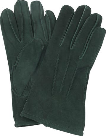 Suitable Suede Handschoen Donkergroen maat M Heren, Verzenden, Nieuw, Maat 48/50 (M), Suitable