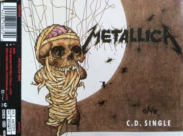 cd single - Metallica - One, Verzenden, Zo goed als nieuw, Rock en Metal