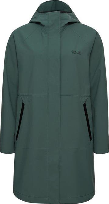 Jack Wolfskin ONERA 2L COAT W Dames Outdoorjas-sago palm, Kleding | Dames, Verzenden, Nieuw