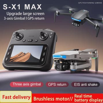 S-X1 MAX Professionele Drone met 4K Camera, 3-Assige Gimbal, Audio, Tv en Foto, Drones, Verzenden, Nieuw