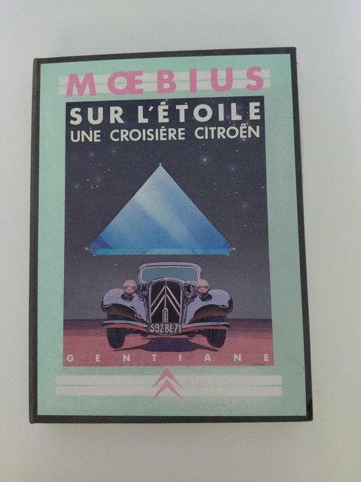 Moebius - Sur létoile - Une Croisière Citroën - 1 Portfolio, Boeken, Stripboeken