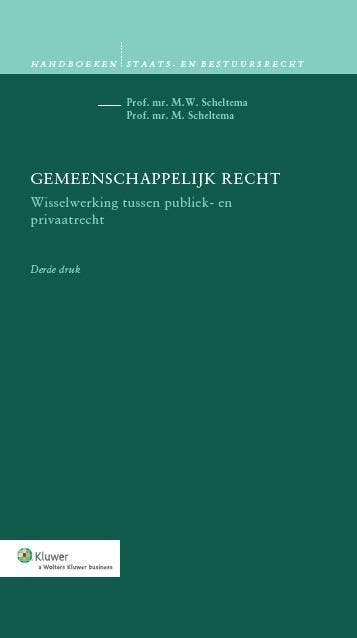 Gemeenschappelijk Recht | M. Scheltema; M.W. Scheltema, Ophalen of Verzenden, Nieuw, M. Scheltema; M.W. Scheltema