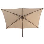 Azzurro stokparasol 200x300 cm wenge frame beach 4 Seasons, Ophalen of Verzenden, Nieuw
