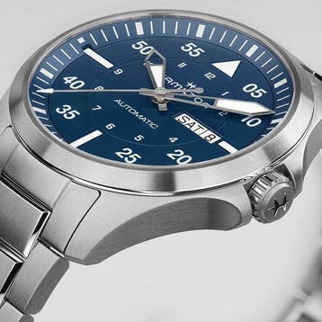 Hamilton - Hamilton Khaki Aviation Pilot Day Date Auto -, Nieuw