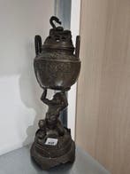 Japan, late Meiji-periode (rond 1900) – Kro in brons -