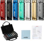Blues Harmonica 10-Gats | Retourdeal 41% Korting, Overige typen, Nieuw, Ophalen of Verzenden, Met koffer of doosje