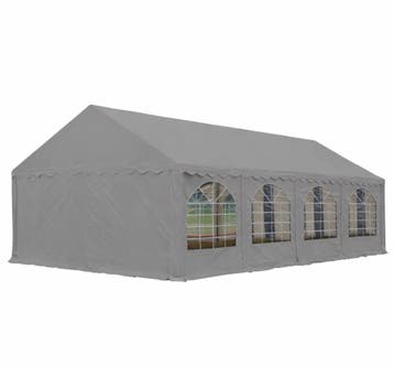 Premium Partytent PVC 5x8x2 mtr in Grijs (5x8 meter), Verzenden, Nieuw, 2 meter of meer, Partytent