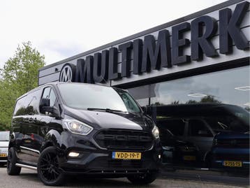 Ford Transit Custom 300 2.0 TDCI AUTMAAT MARGE/BTW VRIJ DUBB, Automaat, Gebruikt, Euro 6, Zwart