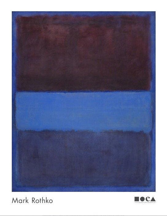 Mark Rothko (after) - No. 61 (Rust and Blue) [Brown Blue,, Antiek en Kunst, Antiek | Meubels | Stoelen en Banken