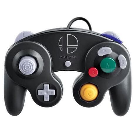 Gamecube Controller Zwart Super Smash Bros Edition Origineel, Spelcomputers en Games, Spelcomputers | Nintendo Wii, Zo goed als nieuw