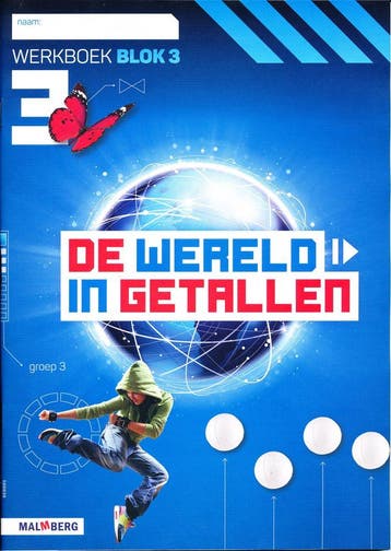 De wereld in Getallen versie 5 Werkboek blok 3 groep 3 (per, Verzenden, Nieuw