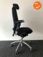 RH Logic 400 - Nieuwe zwarte stoffering  - Met hoofdsteun -, Werkplek, Ophalen of Verzenden, Gebruikt, Stoel