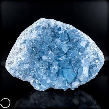 Eersteklas Natuurlijke Celestiet Geode- 4872.17 g