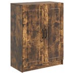 vidaXL Dressoir Gerookt eiken 66 x 34,5 x 87 cm Bewerkt hout, Verzenden, Nieuw, Overige houtsoorten, Minder dan 50 cm