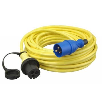 Ratio walstroomkabel 15m 25A/250V PUR (3x4mm²), Ophalen of Verzenden, Nieuw