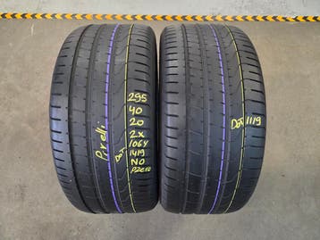 295/40/20 106Y NO PIRELLI ZOMERBANDEN 5,1MM PROFIEL 2X, Ophalen, Gebruikt, 295 mm, Band(en)