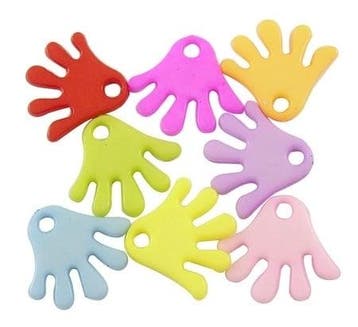 15 x Jelly style acryl kralen mix handjes 8 x 20 x 2mm as..., Ophalen of Verzenden, Nieuw, Kraal