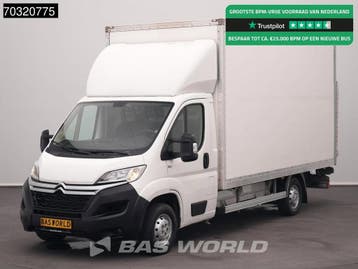 Citroën Jumper 110pk DHollandia Laadklep Zijdeur Bakwagen A, Stof, Gebruikt, Euro 6, Citroën