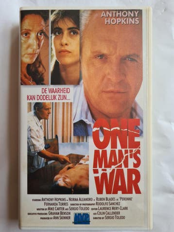 ONE MANS WAR (VHS), Cd's en Dvd's, VHS | Film, Verzenden, Gebruikt