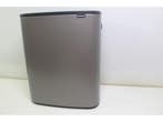 Brabantia Bo Touch Bin - Prullenbak - 2 x 30 liter -, Huis en Inrichting, Woonaccessoires | Prullenbakken, Verzenden, Zo goed als nieuw