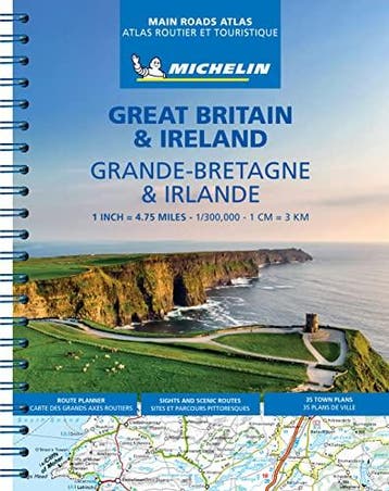 Michelin Wegenatlas Groot-Brittannië & Ierland |  | Nieuw, Boeken, Ophalen of Verzenden, Nieuw