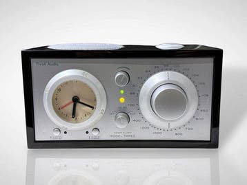 Tivoli Audio Henry Kloss - Model Three Tabletop Clock Radio, Nieuw