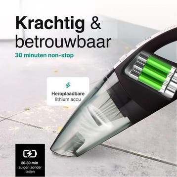 Kruimeldief Snoerloos - 5 opzetstukken, Verzenden, Zo goed als nieuw