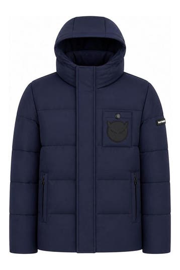 Super Rebel Jas Jongens in maat 152 Blauw, Verzenden, Zo goed als nieuw, Super Rebel, Jongen of Meisje