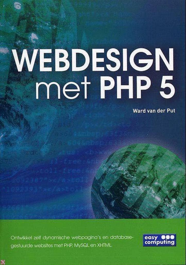 WEBDESIGN MET PHP 5 - van der Ward 9789045641904, Boeken, Informatica en Computer, Gelezen, Verzenden