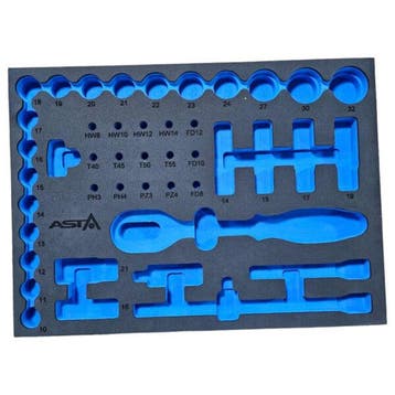 Foam Inlay Voor 44 Delig Doppen Set - Schuim Inlegbak - Gere, Ophalen of Verzenden, Nieuw