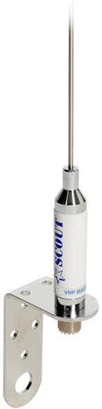 Marifoon antenne Scout KM-3A RVS spriet 100 cm. met 20 m, Ophalen of Verzenden, Nieuw, Zeilboot of Motorboot