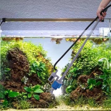 Aquariumfilterreiniger 28W – Krachtige Pomp met 360° Zuigkop, Dieren en Toebehoren, Vissen | Aquaria en Toebehoren, Verzenden
