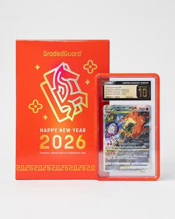 GradedGuard – Limited Edition Case – Year of the Horse, Hobby en Vrije tijd, Verzamelkaartspellen | Overige, Verzenden, Nieuw