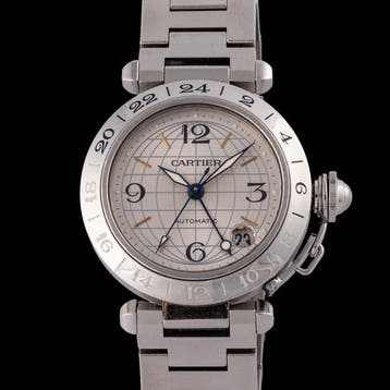 Cartier - Pasha - W31029M7 / 2377 - Heren - 2000-2010, Nieuw