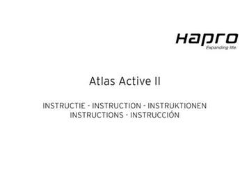 HAPRO Atlas Active III - Fietsendrager - 3 Fietsen - 7-Polig, Auto diversen, Verzenden, Zo goed als nieuw