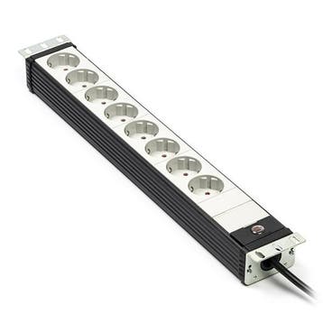 19-inch stekkerdoos - Brennenstuhl - 3 meter (8-voudig), Verzenden, Nieuw