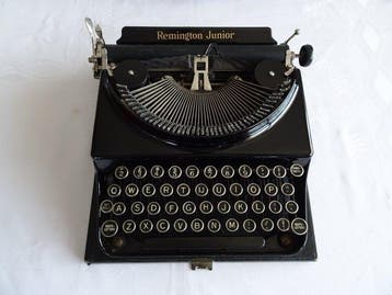Remington Junior DeLuxe - Typemachine - 1930-1940