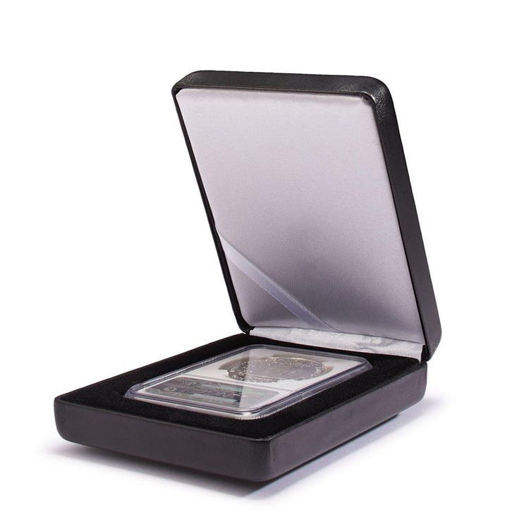 Leuchtturm Cassette voor 1 Munt in Slab, Postzegels en Munten, Munten en Bankbiljetten | Toebehoren, Verzenden