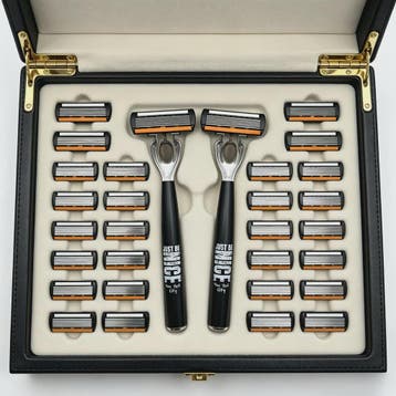Luxe Scheerset voor Heren: 6-laags Scheermes met Aloë Vera S, Verzenden, Nieuw