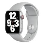 Apple Watch Siliconen Bandje Lichtgrijs 49/46/45/44mm, Ophalen of Verzenden, Nieuw