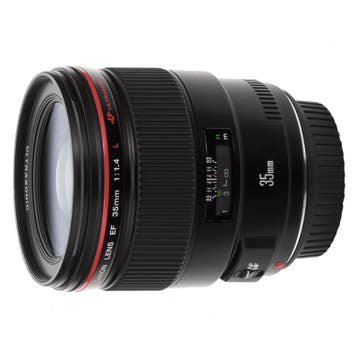 Canon EF 35mm f/1.4L USM objectief - Tweedehands, Audio, Tv en Foto, Fotografie | Lenzen en Objectieven, Verzenden, Gebruikt, Groothoeklens