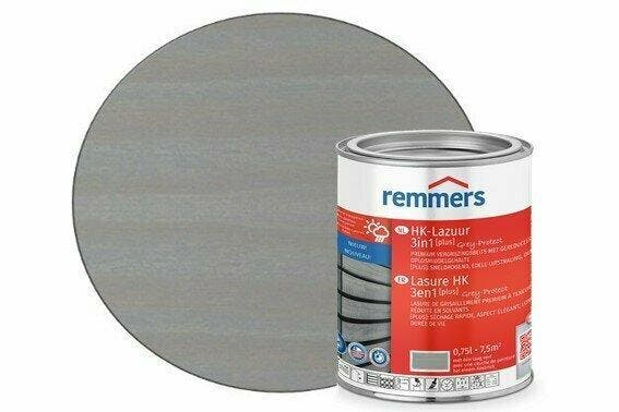 Remmers HK-lazuur Plus | Grey Protect Watergrijs, Doe-het-zelf en Verbouw, Verf, Beits en Lak, Verzenden