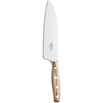 Robert Herder K5 Koksmes XL – RVS – Licht Gebogen – Le, Huis en Inrichting, Ophalen of Verzenden, Nieuw, Rvs of Chroom