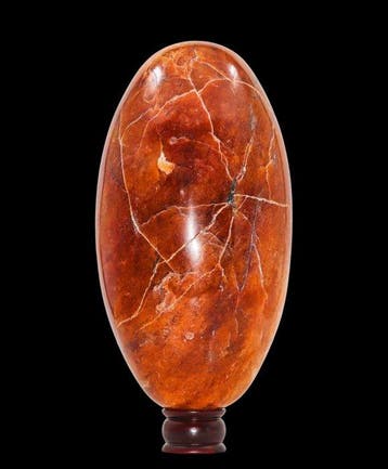 Natuurlijke gouden kwarts Lingam – 305 mm – 11 kg –