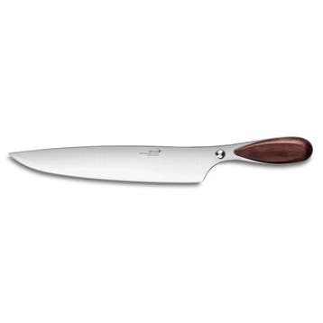 Déglon Koksmes 25 cm – Roestvrij Staal – Palissander Ha, Ophalen of Verzenden, Nieuw, Hout