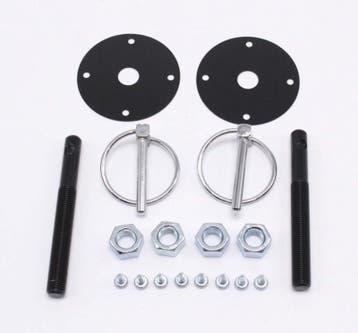 Hood pin kit Zwart. Motorkap snel sluiting, Ophalen of Verzenden, Nieuw